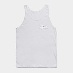 Daily Zeitgeist "MERCHANDISE" Black - Pocket Tank Top